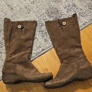 Timberland Women’s Leather Brown Winter Boots